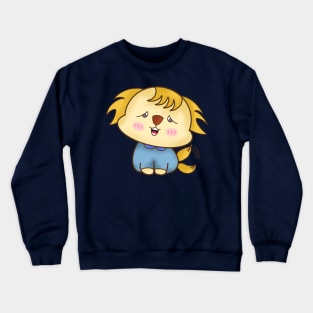 cute little dog Crewneck Sweatshirt